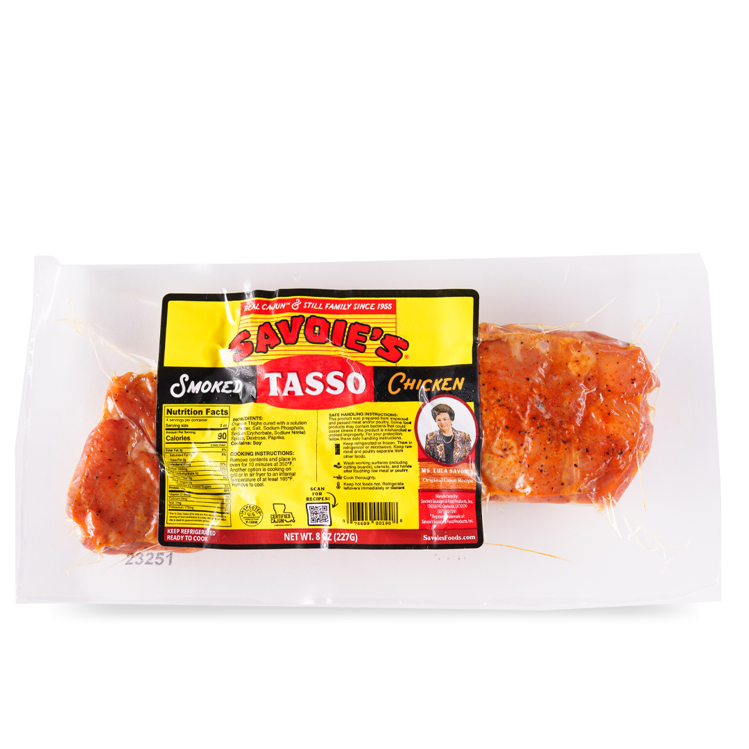 Chicken Tasso - 8 oz | Savoie's Foods